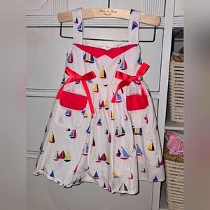 Be Girl 2T sailboats dress